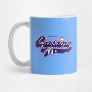 Defunct Shreveport Captains Baseball 1971 Mug